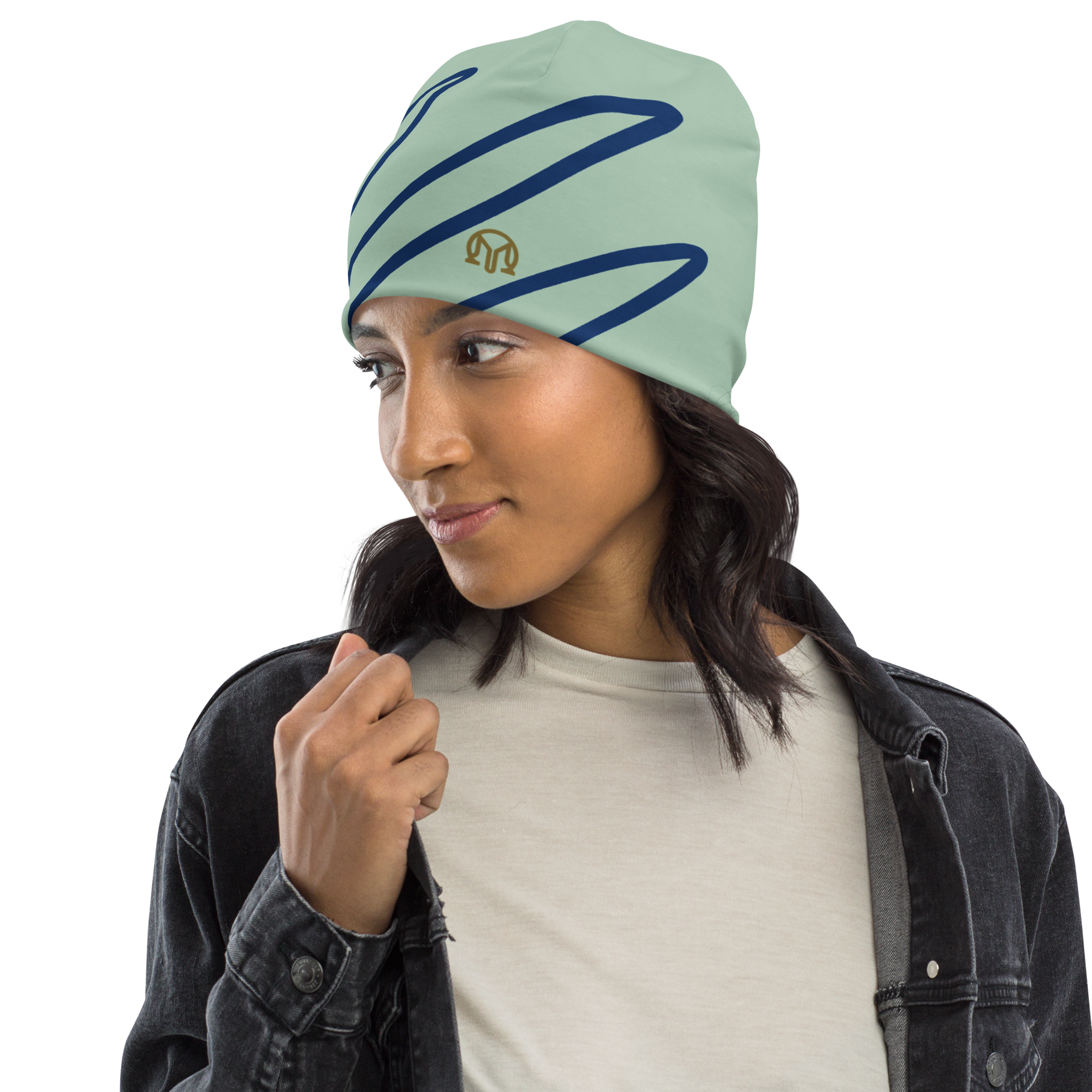 All-Over Print Beanie- Mütze