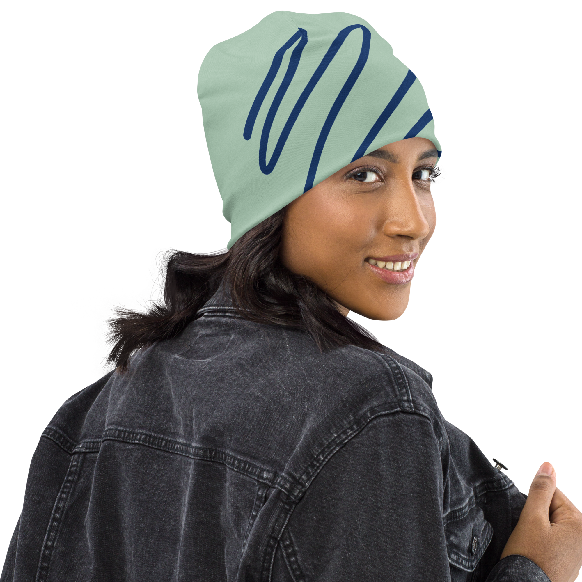 All-Over Print Beanie- Mütze